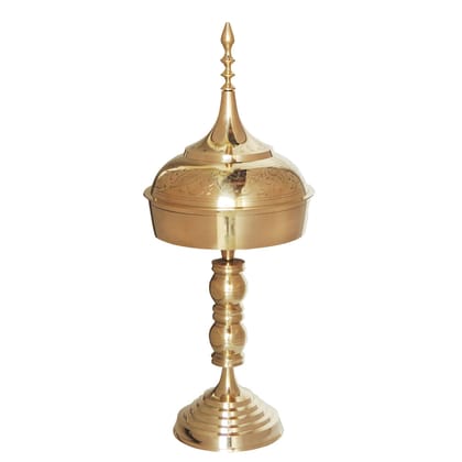 Brass Hurahi No.12 Classic Indian Brass Bowl, Height : 22 Inch (ZMAS226 N)
