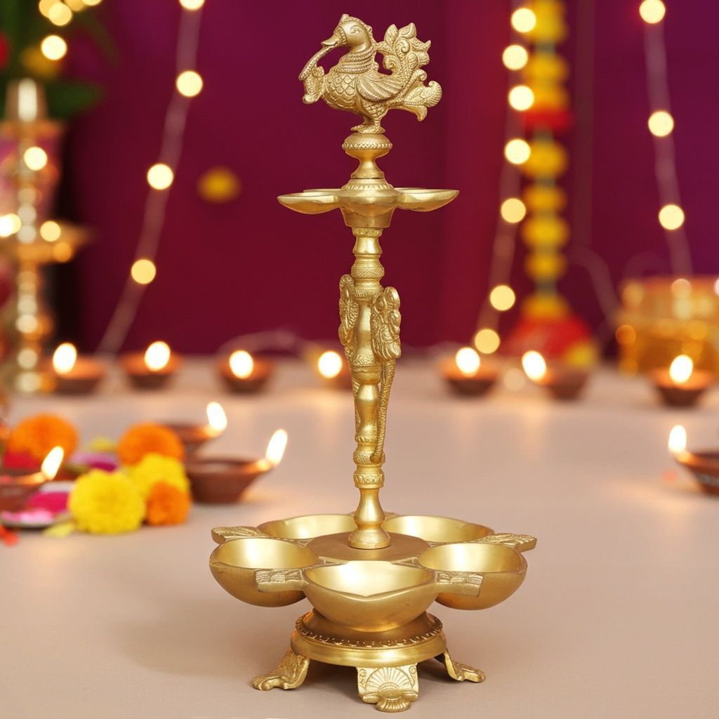 Brass Showpiece Hen [Murga] Deepak (BSMAS140)