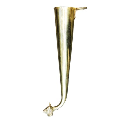 Brass Gaumukhi Shringi For Abhishek (ZMAS568 D) Brass Gaumukhi Shringi For Abhishek (ZMAS568 D)
