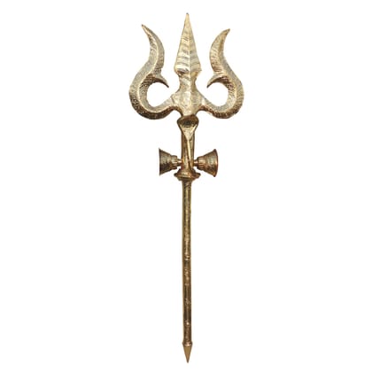 Brass Trishul, Height : 60 Inch (ZMAS622 I)