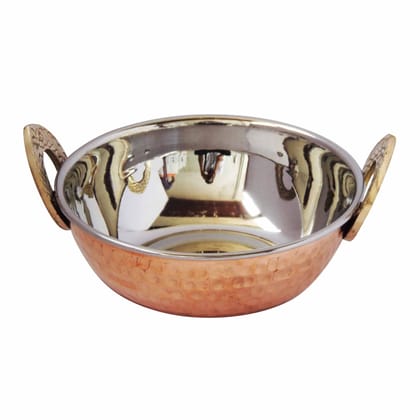 Copper Steel & Brass Kadai No. 2 (BCMAS141 B)