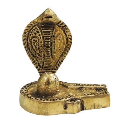 Pure Brass Shivling Statue | Lord Shiva Puja & Temple Idol, Height : 1.5 Inch (BSMAS1595 B)