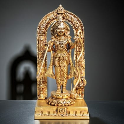 Brass Showpiece Ramlala God Idol Statue (BSMAS1717 H)