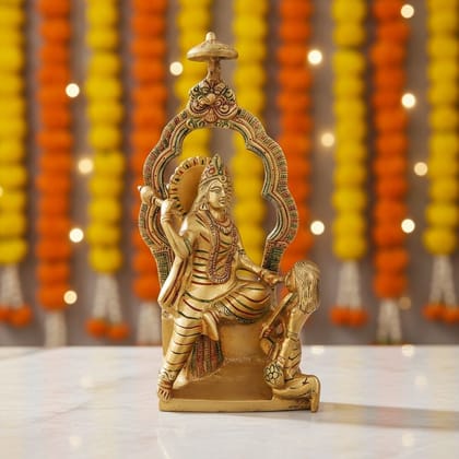 Brass Baglamukhi Ji Idol, Height : 10.5 Inch (BSMAS967 C)