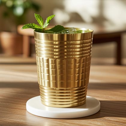 Brass Glass, 270 Ml (ZMAS289 C)