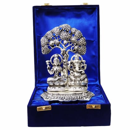 Showpiece Aluminium Laxmi Ganesh (ASMAS089)