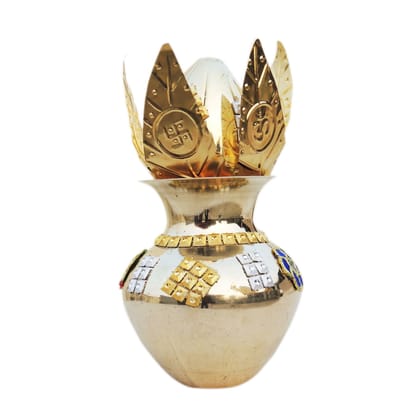 Brass Kalash, 650 ML (ZMAS496 D)