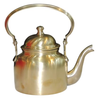 Brass Tea Kettle | Vintage Kitchen Decor & Serveware, Height : 5.2 Inch (BCMAS201 A)