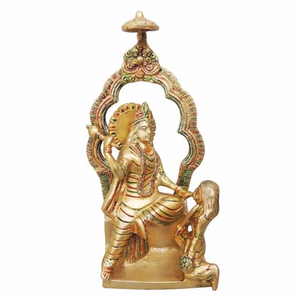 Brass Baglamukhi Ji Idol, Height : 10.5 Inch (BSMAS967 C)