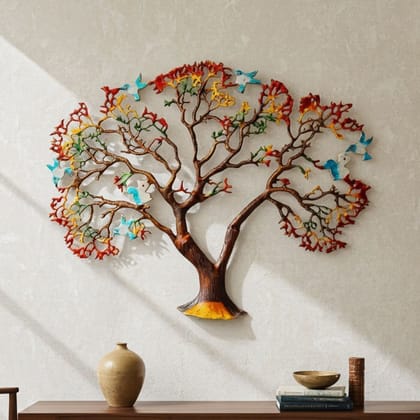 Aluminium Wall Hanging Tree Sculpture – Home Decor Showpiece, Height : 25 Inch (ZMAS046 E) Aluminium Wall Hanging Tree Sculpture – Home Decor Showpiece, Height : 25 Inch (ZMAS046 E)