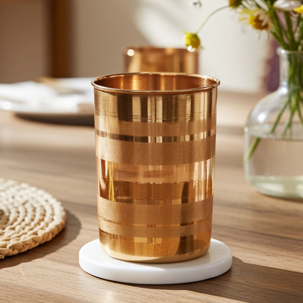 Pure Copper Glass, 300 Ml (BCMAS104 A)
