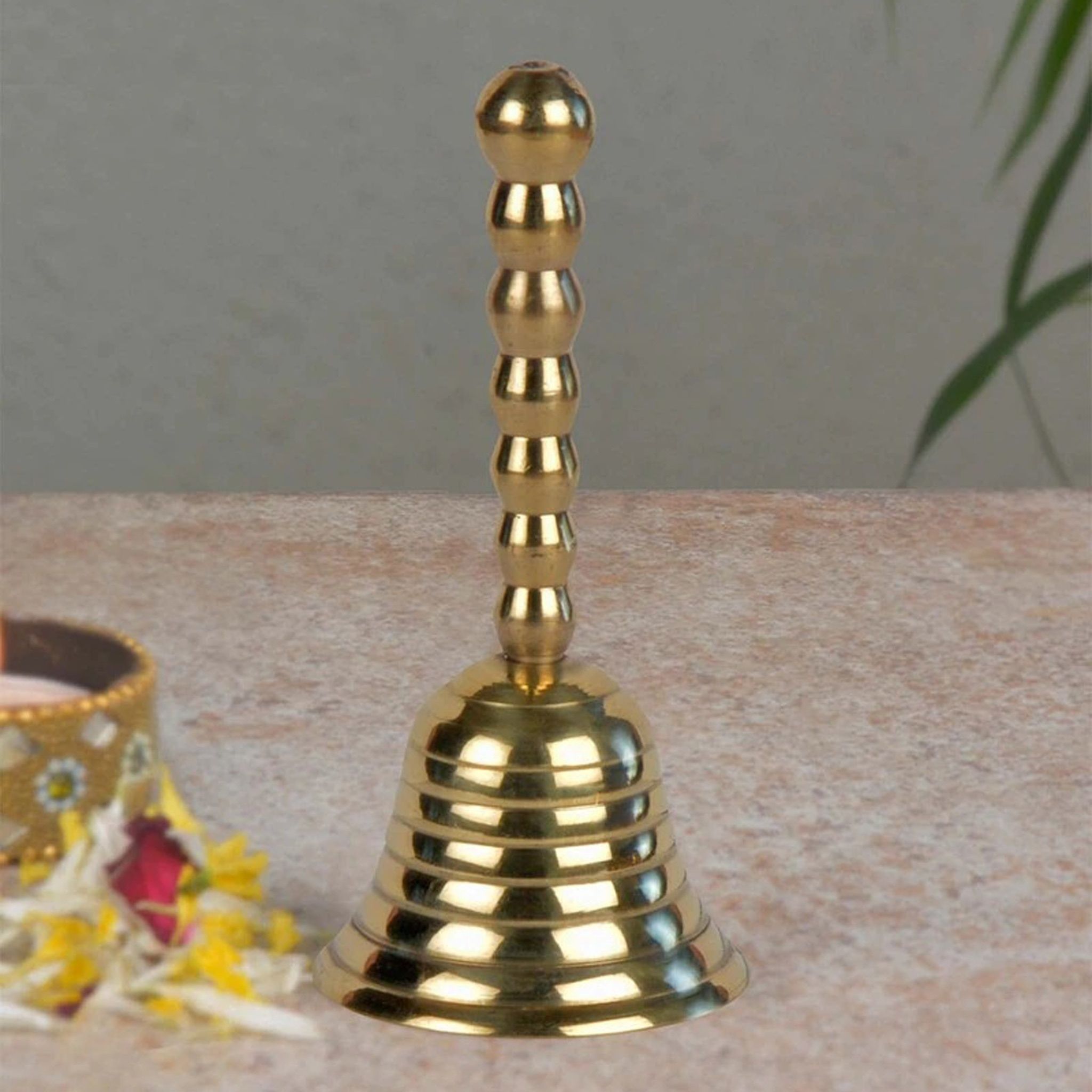 Brass Bell Polish Small | Cleaning Solution For Brass Items, Height : 3.8 Inch (ZMAS287 C)