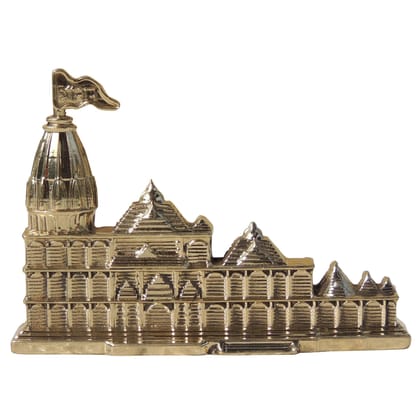 Brass Decorative Ram Mandir Statue (FMAS779 C)