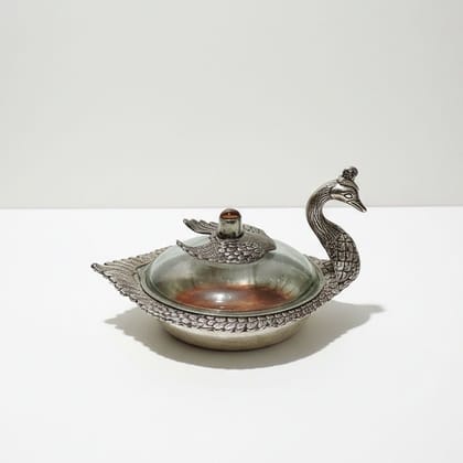 Aluminum Showpiece Sisha Chiriya Statue (ASMAS010)