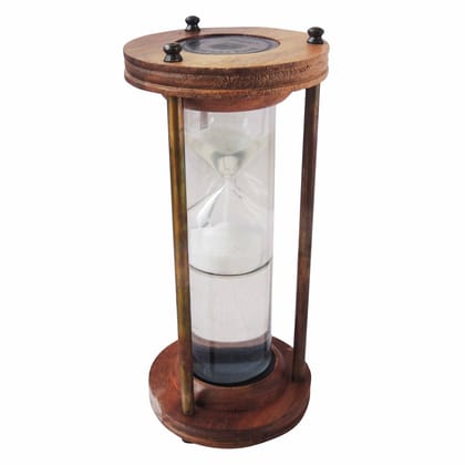 Brass Showpiece Sand Timer (ZMAS448 A)