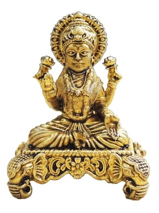 Small Brass Laxmi Ji Idol Statue for Home Temple, Height : 2 Inch (BSMAS1926 L)