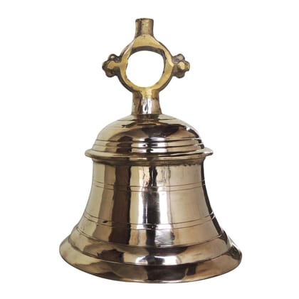 Brass Temple Hanging Ghanta, Hanging Bell, Ghanta 8 KG - Premium Brass Ghanta for Temple & Puja Use (ZMAS493 M) Brass Temple Hanging Ghanta, Hanging Bell, Ghanta 8 KG - Premium Brass Ghanta for Temple & Puja Use (ZMAS493 M)